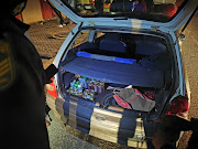 Police bust two motorists for transporting alcohol in Makhanda on Friday. 