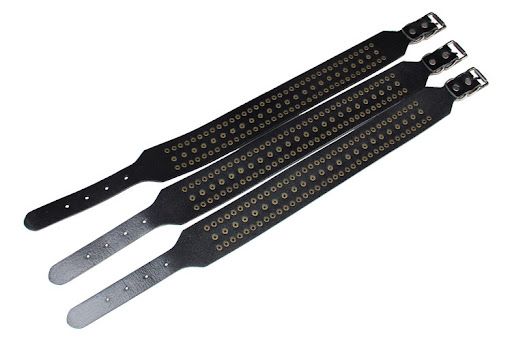 Title 17, Large Dog Pet Collar with Personality Rivets, S...