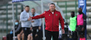 Stellenbosch FC coach Steve Barker during the DStv Premiership match between Cape Town City and Stellenbosch FC at Athlone Stadium on September 18, 2021 in Cape Town. 