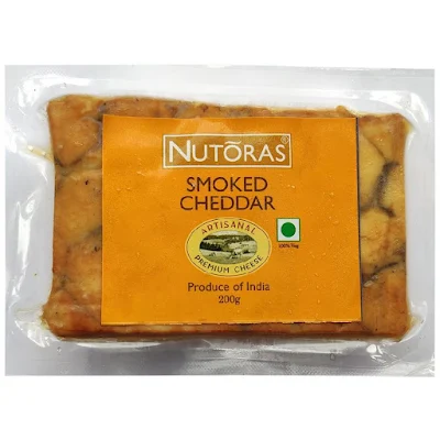 Nutoras Cheese Smoked Cheddar 200 Gm