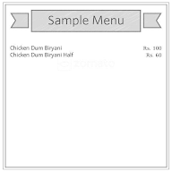 Khan Caterers menu 1