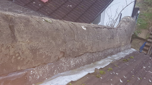 Roofing repair work and rendering in Gillingham