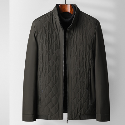 Title 5, Mens Fall Winter Coat Jacket Cotton Padded Jac...