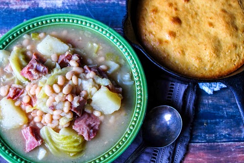 Leftover Ham - Make Navy Bean Stew