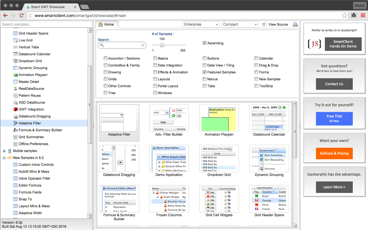 SmartGWT Developer Console Preview image 1