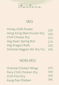 Hongkong Diners menu 1