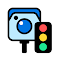 the red light camera icon