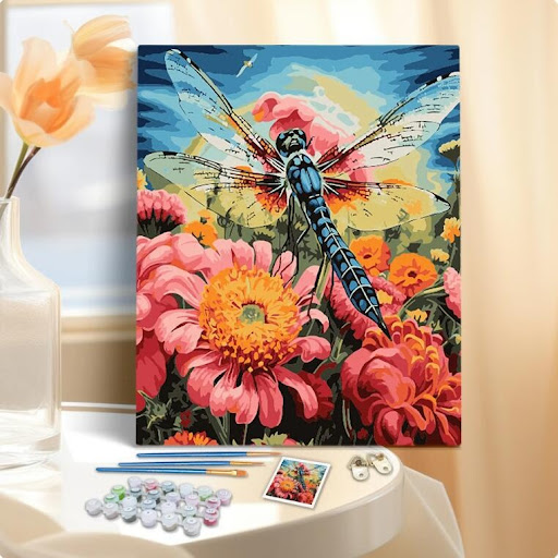 Title 3, Digital DIY Filling Oil Hand Decorative Paintin...