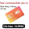 Sim Vietnamobile Nhận Mã Code Giá Rẻ Tạo Tài Khoản