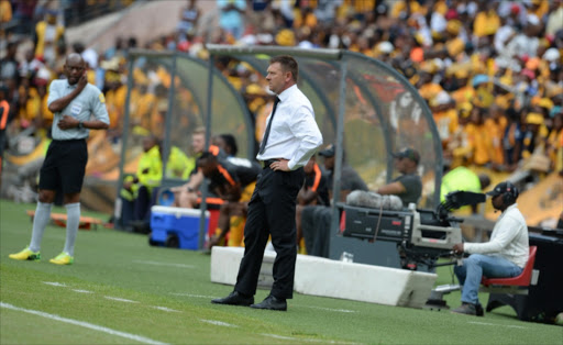 Eric Tinkler during the Absa Premiership match between Kaizer Chiefs and Orlando Pirates at FNB Stadium on October 31, 2015 in Soweto. Picture credits: Gallo Images