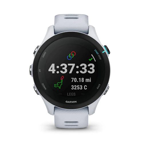 Đồng hồ thông minh Garmin Forerunner 255S Music, GPS, Wifi, Đá Trắng, KOR/SEA (010-02641-78) - Hàng trưng bày