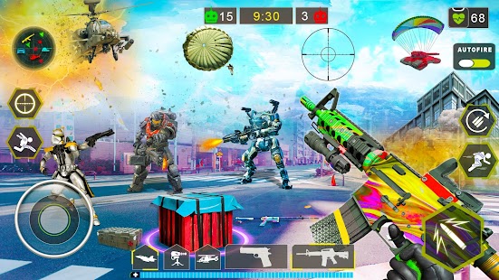 App Real Fps Robot Shooting Games Android game 2022 