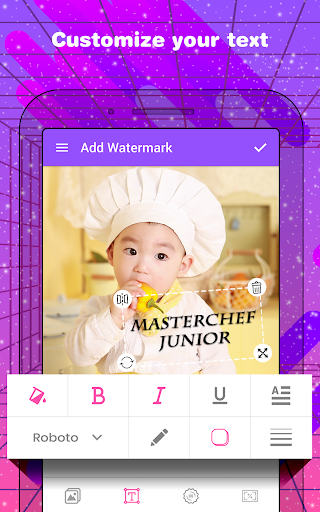 Photo Text Editor App with Cool Stickers Logext