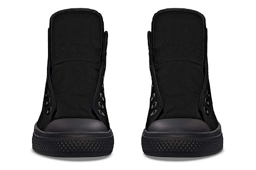 Title 6, Printed Couple High-top Canvas Shoes, stylish a...