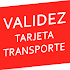 Validez Tarjeta Madrid1.1