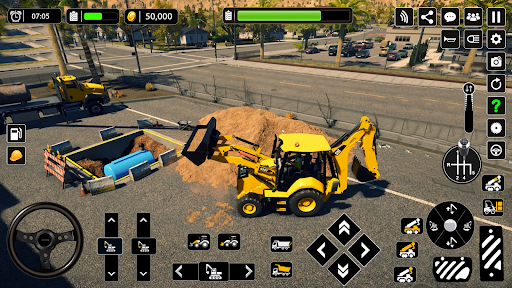 Screenshot Snow Offroad Construction Game