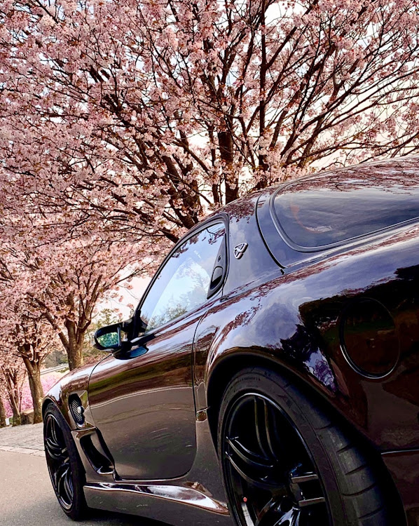 RX-7のタイミング悪・ネタ探し・100投稿・桜咲いてんなぁ・桜なんかなかったんや！に関するカスタム事例の投稿画像3枚目