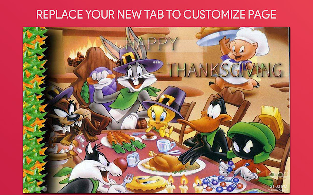 Happy Thanksgiving Wallpaper HD New Tab