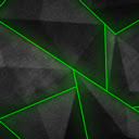 Black Green Shards HD Wallpaper Tab Theme