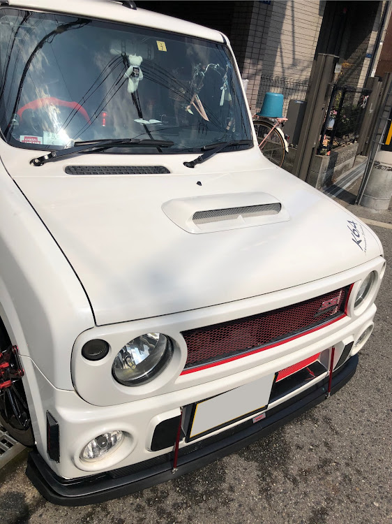 アルトラパンのラパン HE21S・ラパン乗りと繋がりたい・ラパンss・コロナウイルスに負けるなに関するカスタム事例の投稿画像1枚目