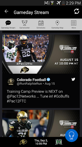 CU Buffs Gameday