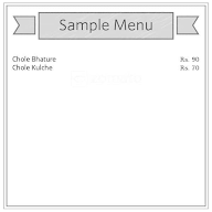 The Chole Shole menu 1