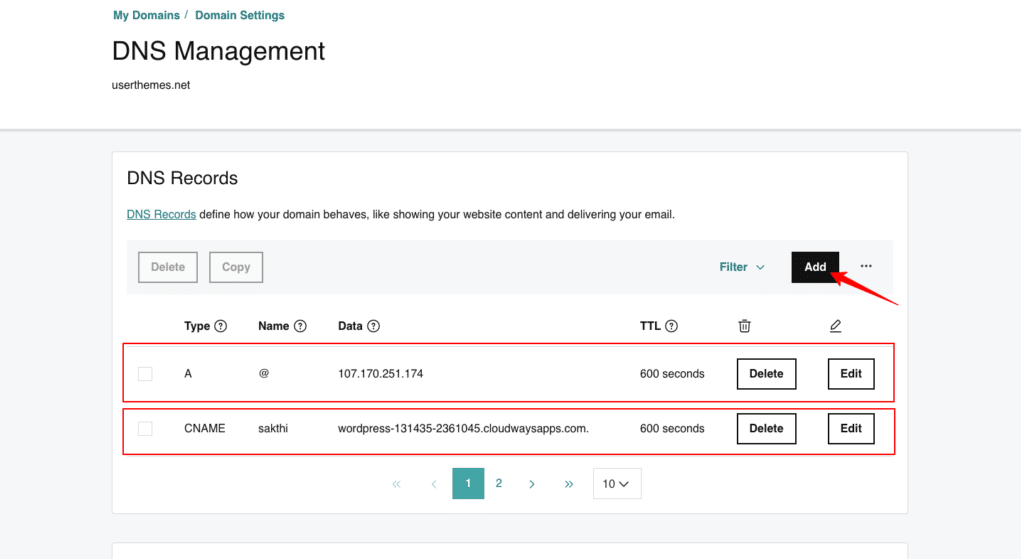 DNS Management