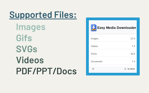 Easy Media Downloader - by Bliink