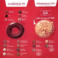 Krispy Kreme menu 3