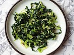 Shredded Brussels Sprouts and Kale Salad | SAVEUR was pinched from <a href="http://www.saveur.com/article/Recipes/Raw-Brussels-Sprouts-Kale-Salad" target="_blank">www.saveur.com.</a>