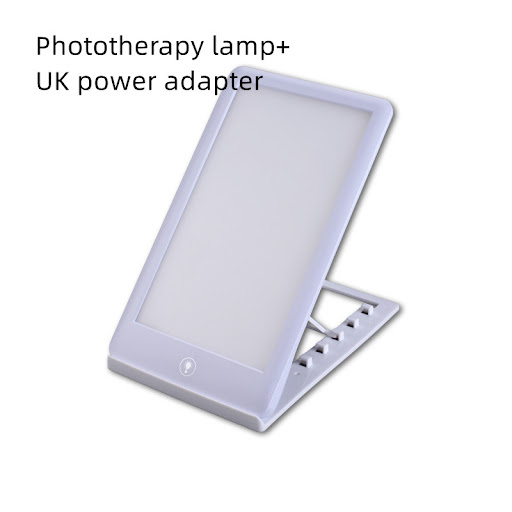 Phototherapy lamp UK plug