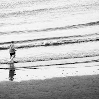 osservando il mare di 