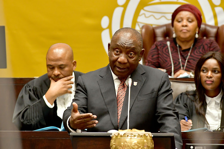 President Cyril Ramaphosa.