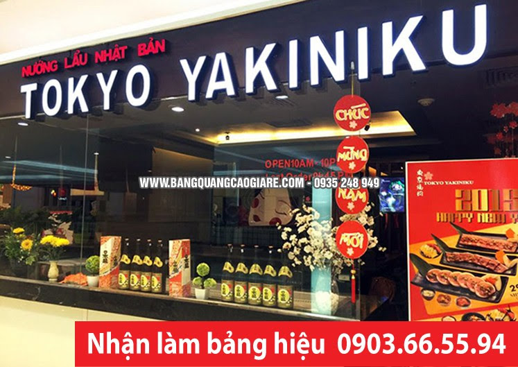 làm bảng hiệu quảng cáo shop giày dép tại đà  54