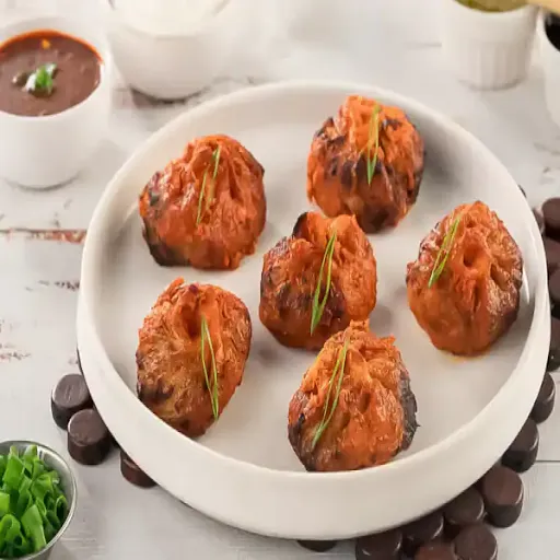 Tandoori Veg Momos [6 Pieces]