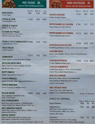 Domino's Pizza menu 1