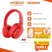 Tai Nghe Bluetooth Headphone Moxom Wl06 Âm Bass Siêu Thực 3In1, Tích Hợp Mic 40Mm, Bluetooth 5.0