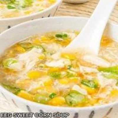 Egg Sweet Corn Soup