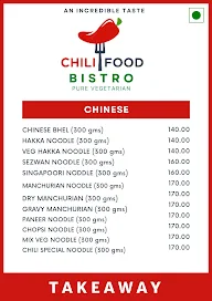 Chili Food Bistro menu 8