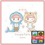 Cover Image of ดาวน์โหลด 상어와 곰도리 카카오톡 테마 2.0 APK