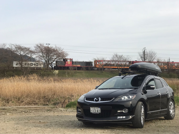 CX-7の桜と愛車・桜とコラボ・ドライブ・友達とツーリングに関するカスタム事例の投稿画像8枚目