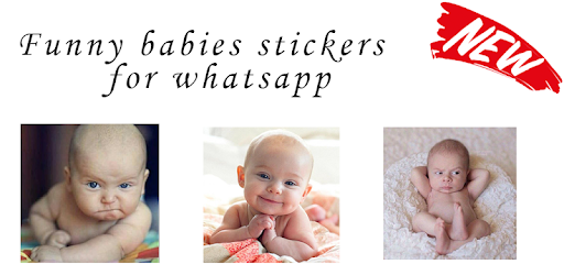 Descargar Funny Babies Stickers Para Whatsapp Para Pc Gratis Ultima Version Com Wastickerapps Funny Baby Stickers