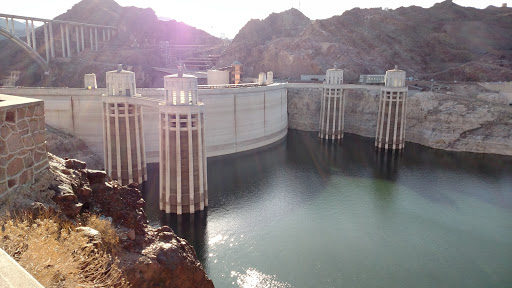 Hoover Dam Intake Towers - in 