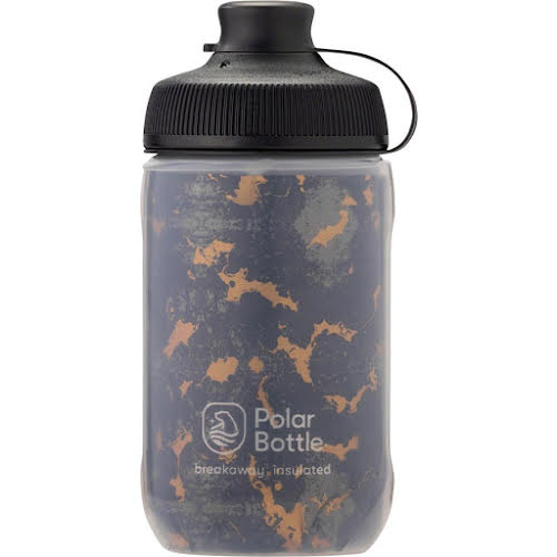 Polar Breakaway Muck Insulated Shatter Water Bottle - 12oz, Charcoal/Copper