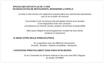 locaux professionnels à Paris 2ème (75)