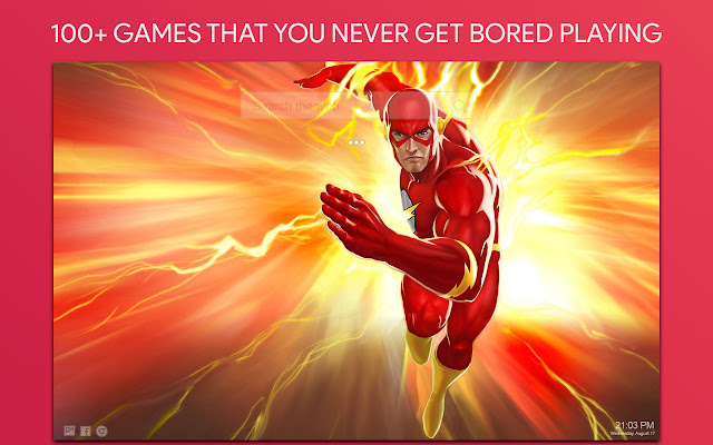 Flash Wallpaper HD Custom New Tab