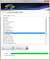 Sync iTunes to android - Free Screenshot