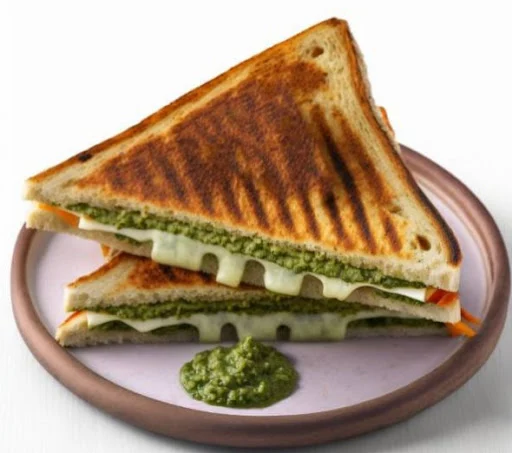 Chicken Hara Bhara Cheese Sandwich