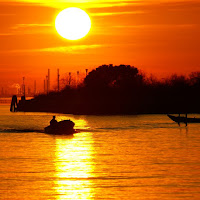 Orange Venice Sunset di 