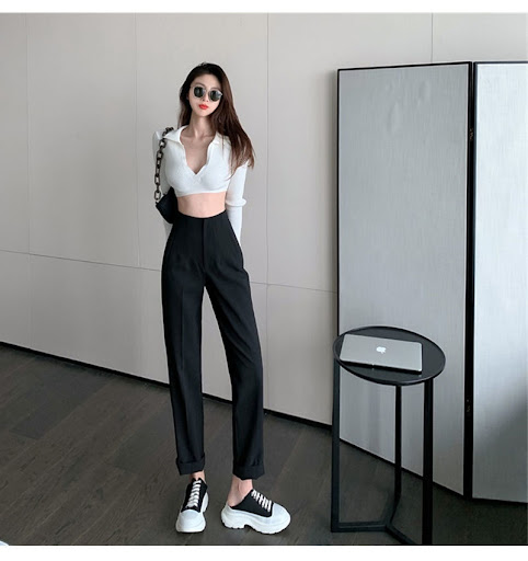 Title 9, Womens Casual Loose and Slim Fashion High Wais...